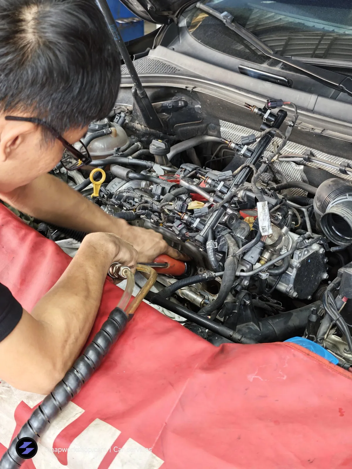 Vệ sinh kim phun và buồng đốt xe Đức ở Quận 7 - khi nào cần, làm bằng cách nào, giá bao nhiêu