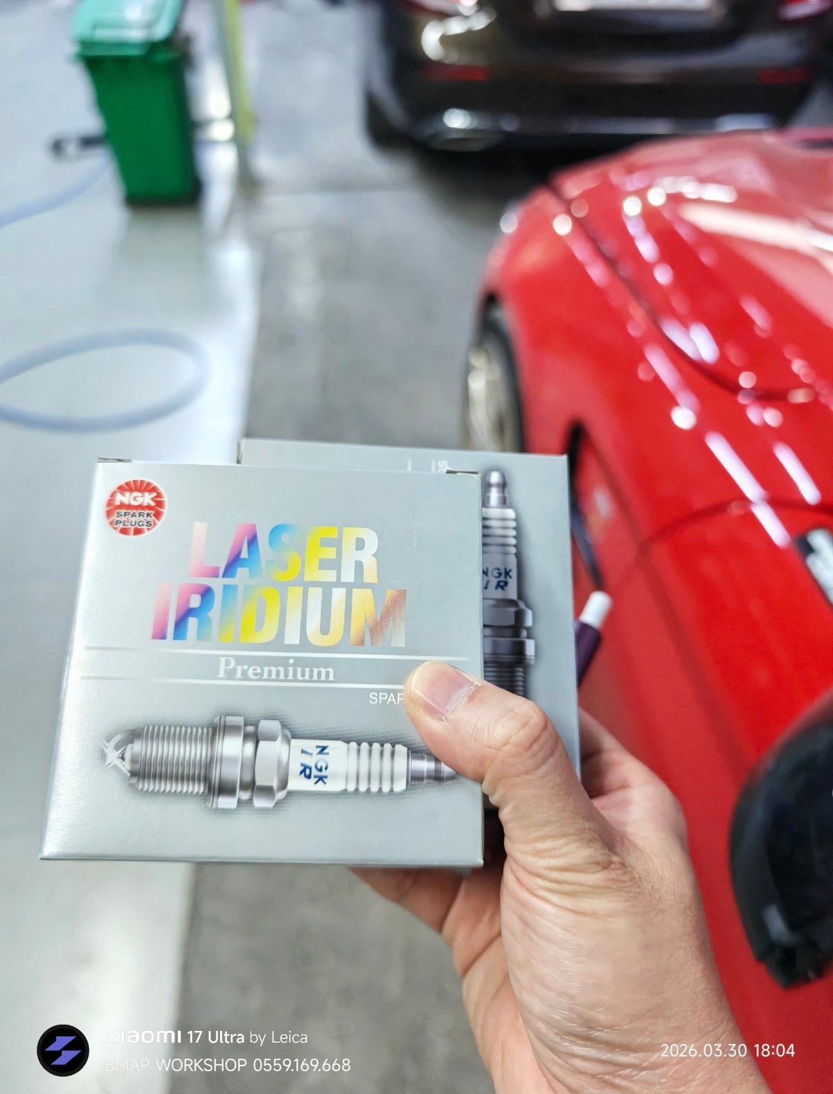 Bugi Iridium NGK trên BMW