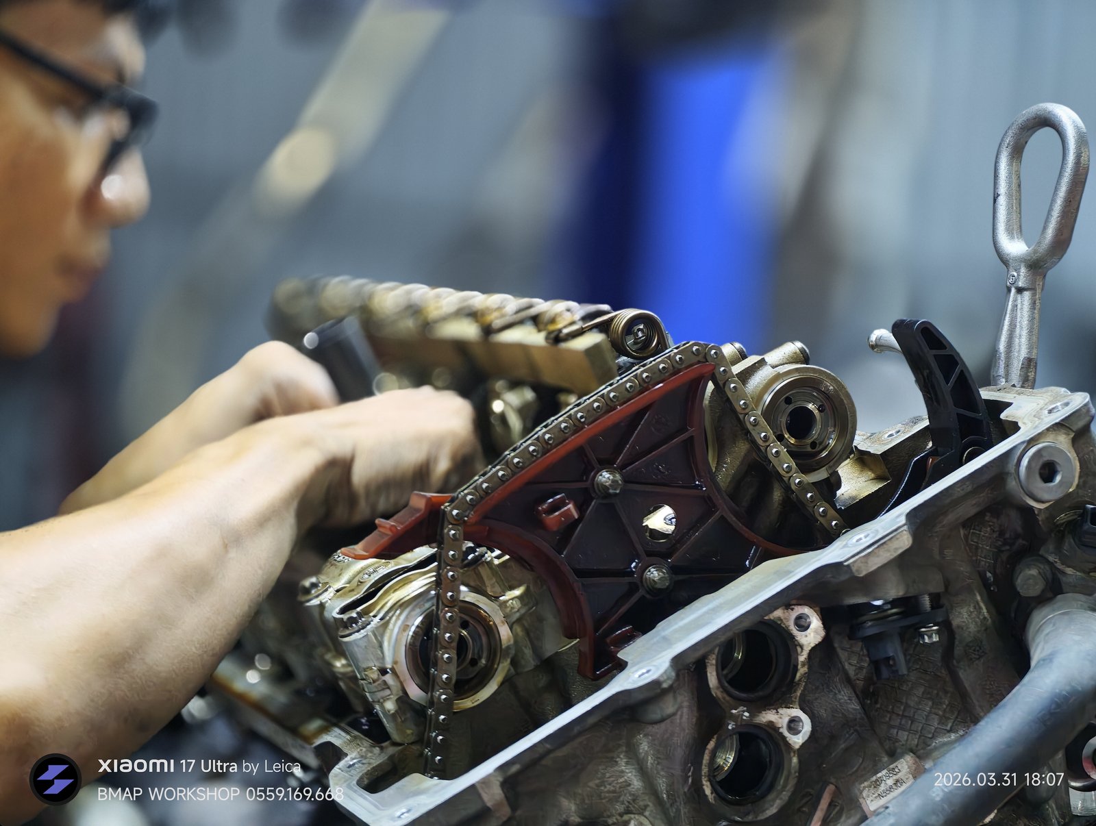 Kiểm tra, thay thế hệ thống timing chain trên BMW N55