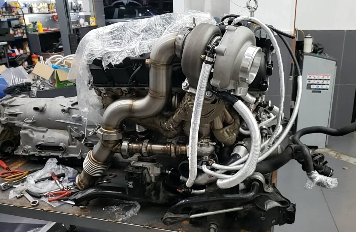 Big turbo trên động cơ BMW N54