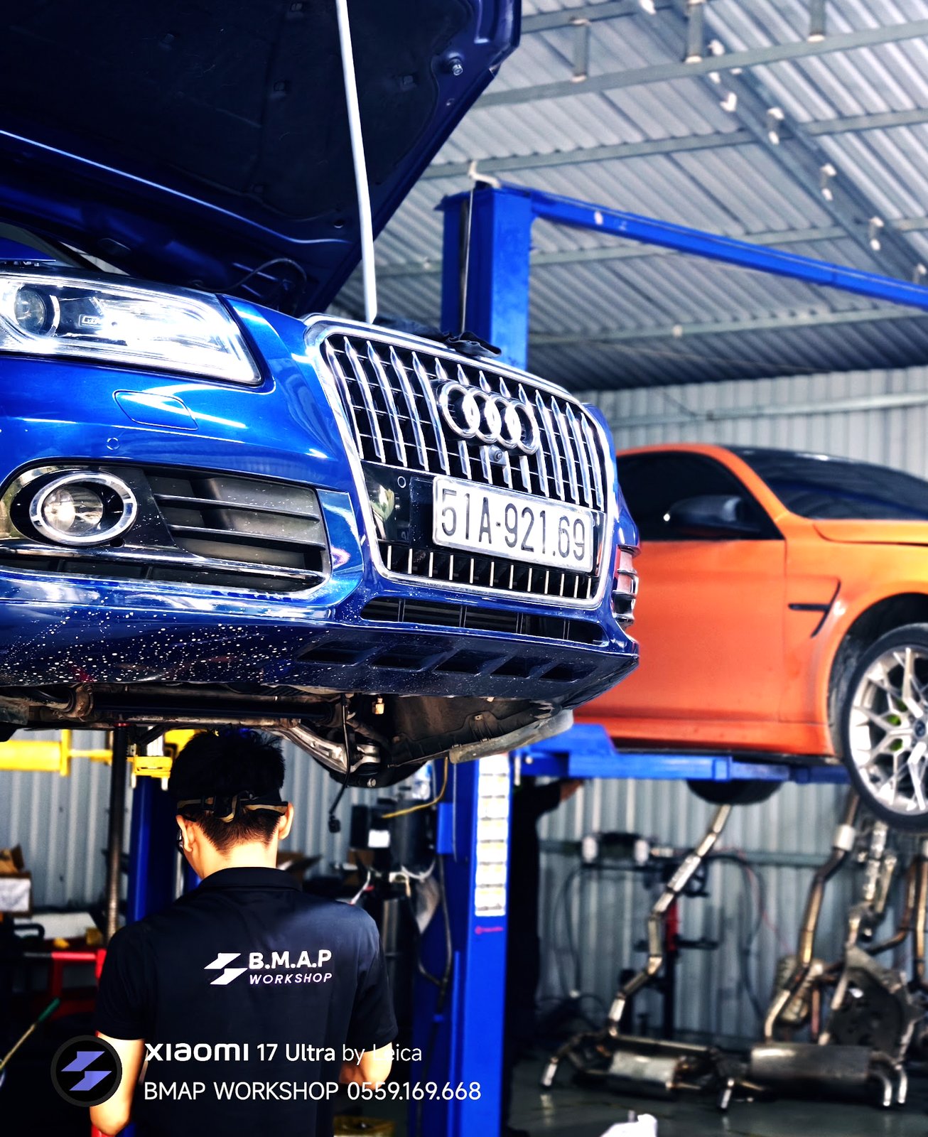 Audi Q5 2012 bảo dưỡng tại BMAP