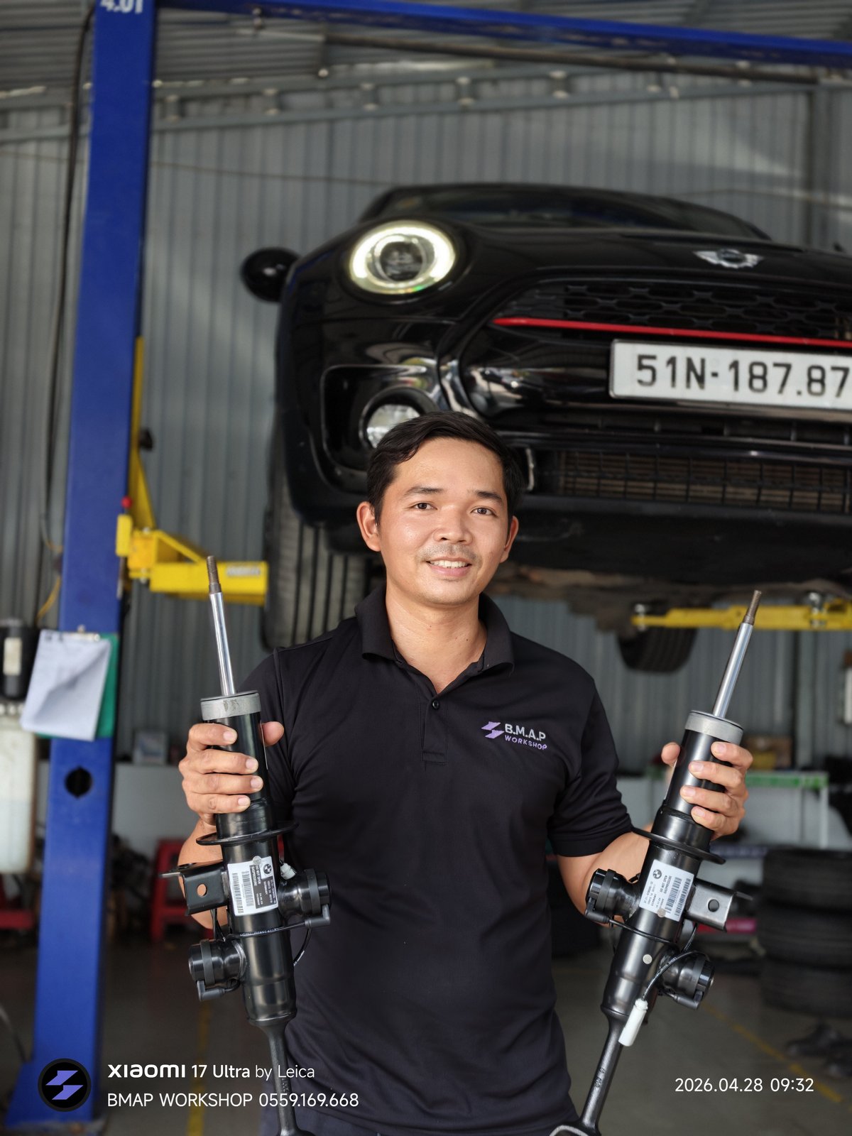 Thay thế phuộc (giảm xóc) cho BMW, Mini tại BMAP