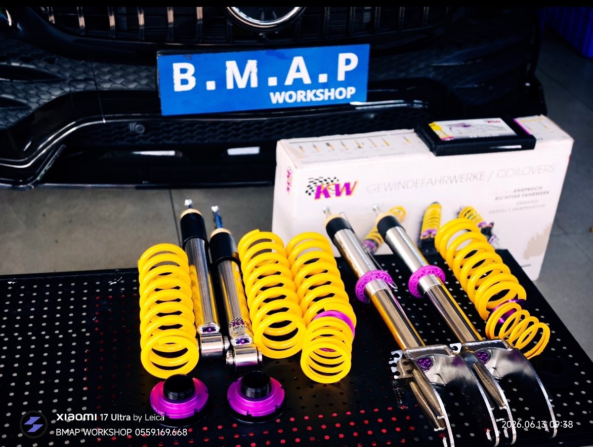 Coilover KW V3 trên Mercedes-Benz GLE 450