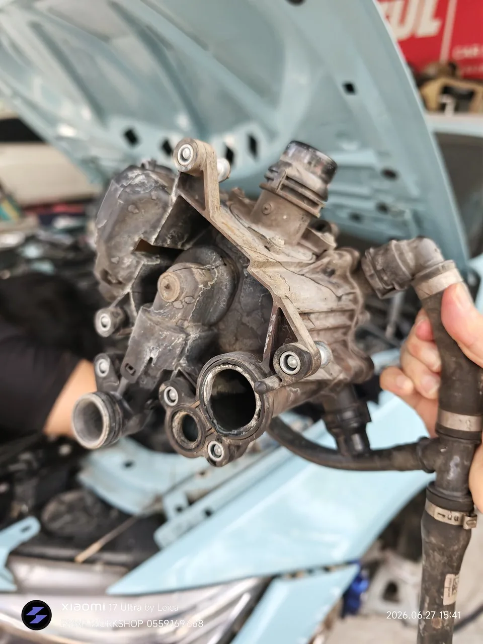 Hệ thống làm mát động cơ BMW B48