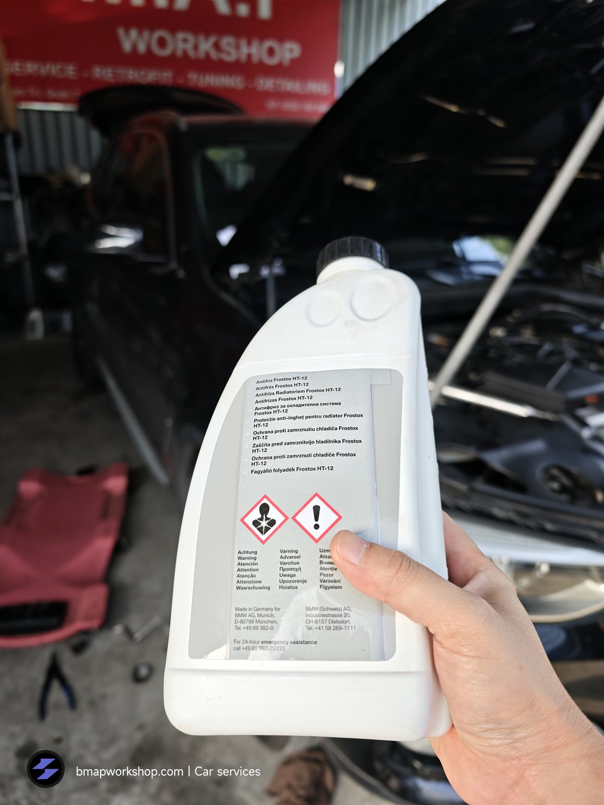 Nước làm mát động cơ BMW
