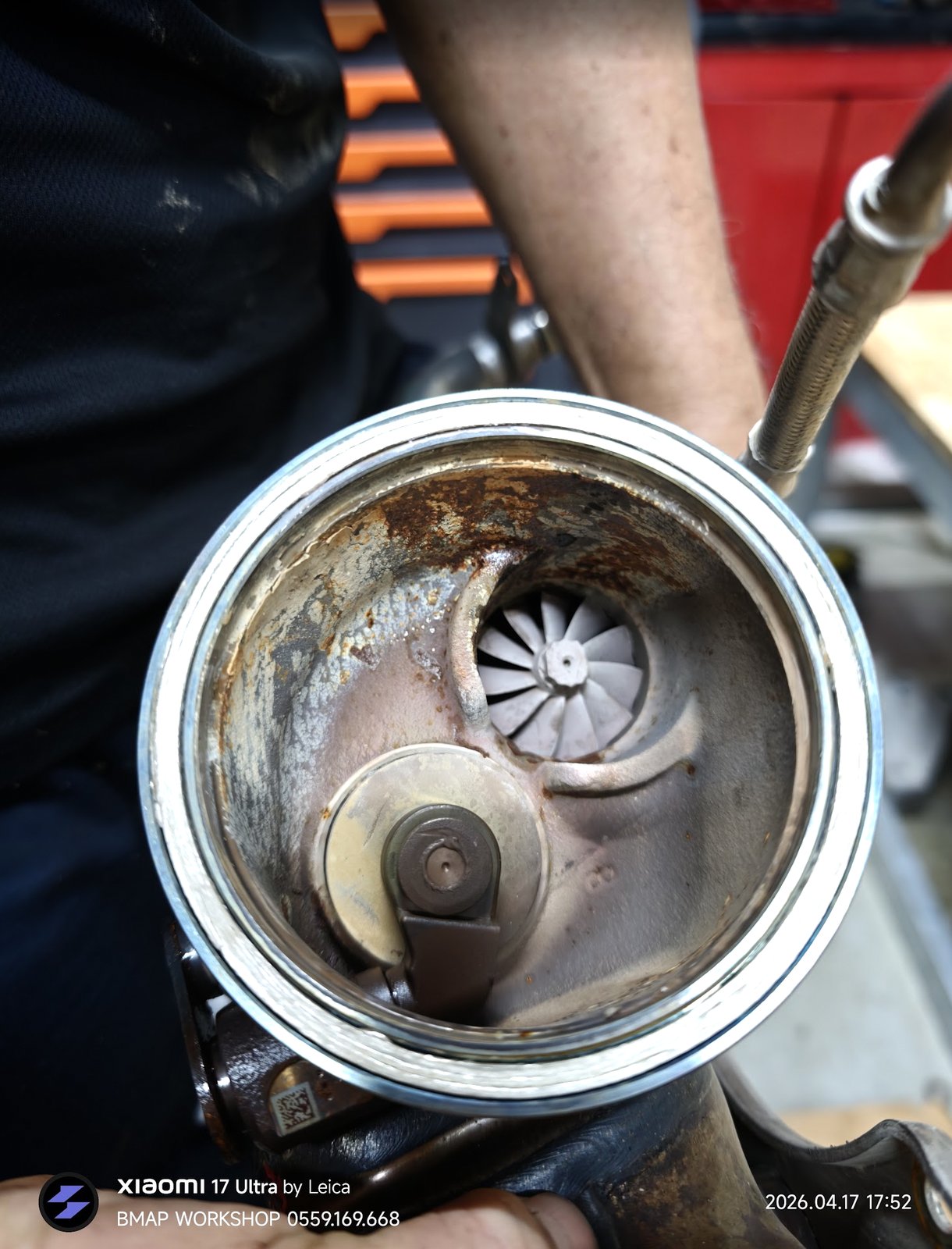 Turbo động cơ N20 bị vào nước